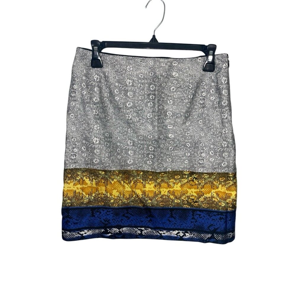 KENNETH COLE Women's Size 4 Patterned Lined Skirt - Picture 2 of 11